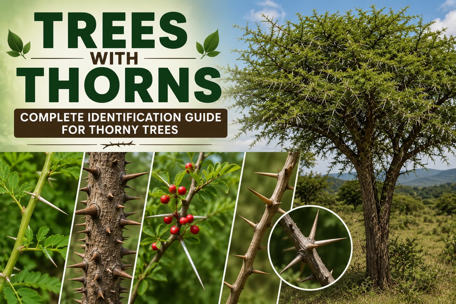 Trees With Thorns — Complete Identification Guide for Thorny Trees