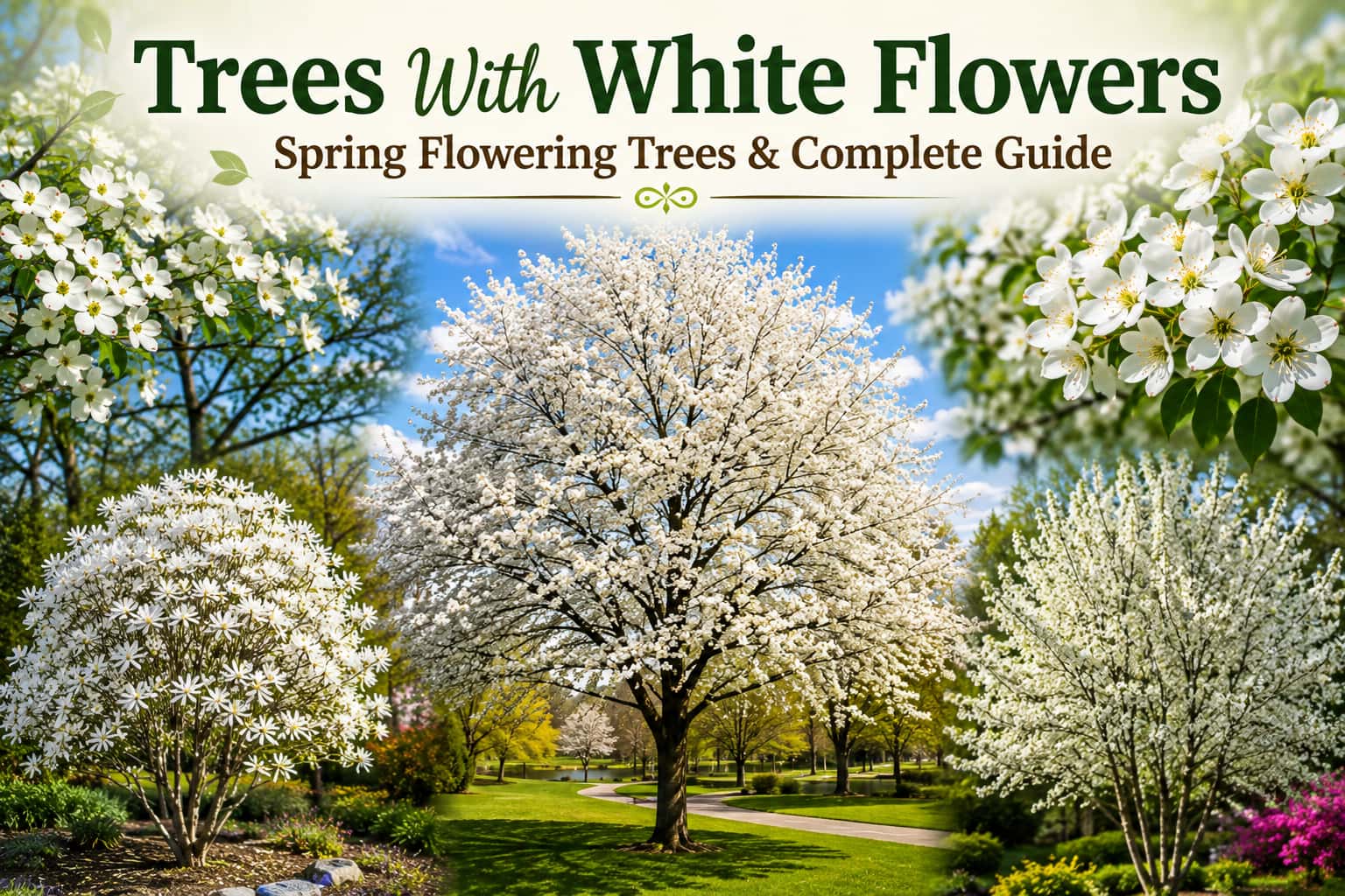 Trees With White Flowers — ID Guide & Best Species