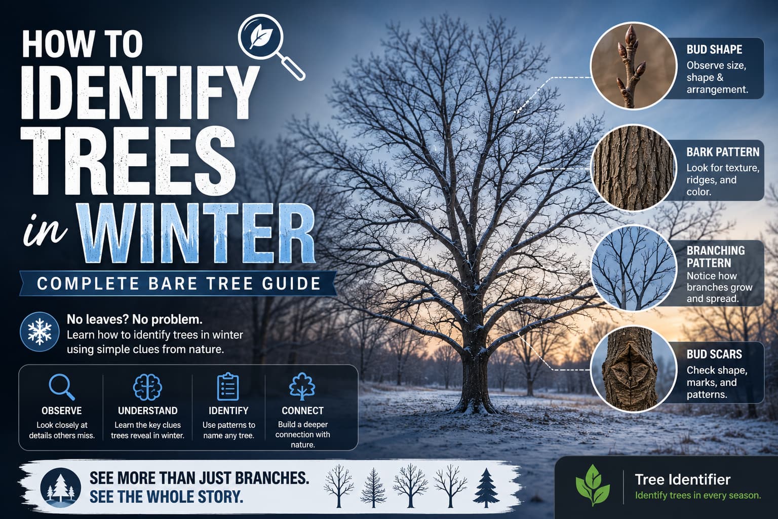 How to Identify Trees in Winter — Complete Bare Tree Guide